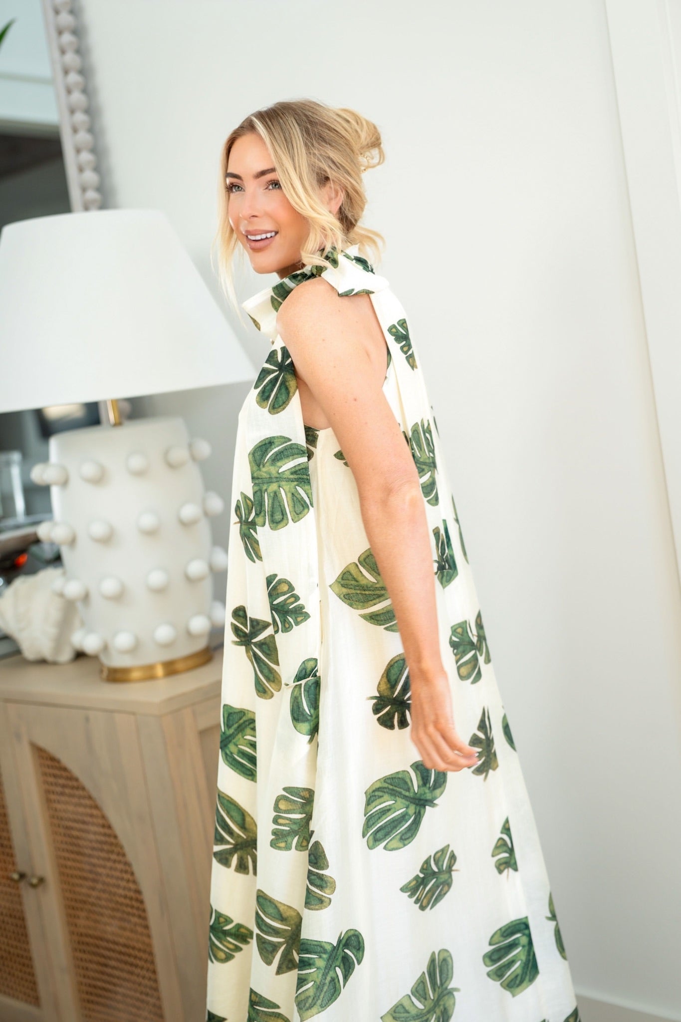 PALM FRAWN DRESS