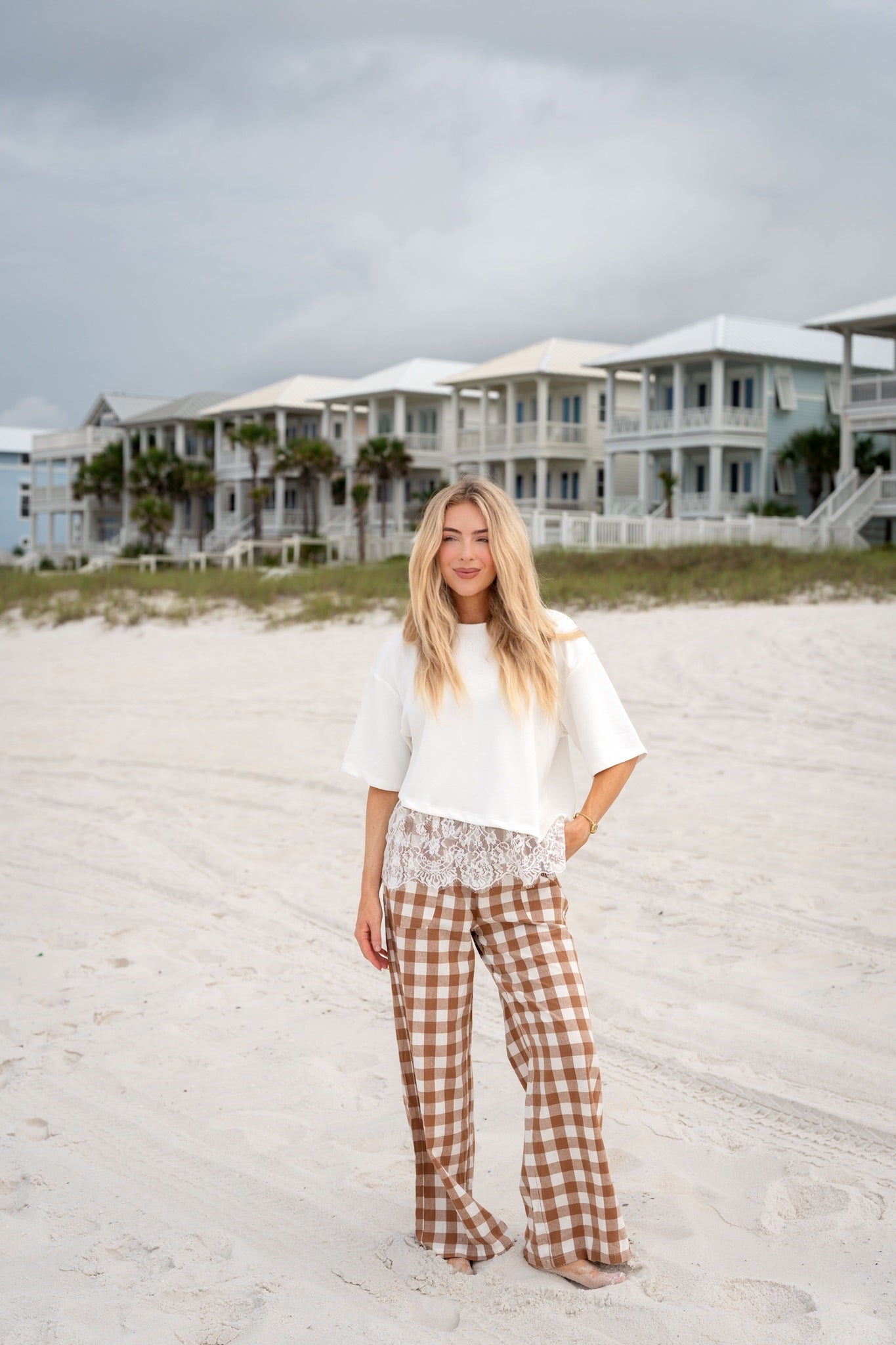 SANDBAR GINGHAM PANT