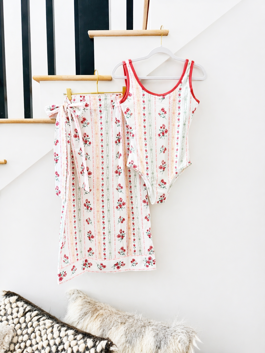 FLORAL SWIM SET