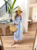 PIN STRIPE MAXI