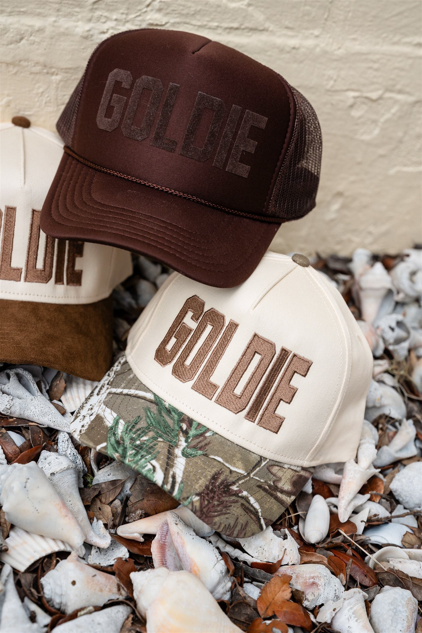 MOCHA CAMO TRUCKER HAT