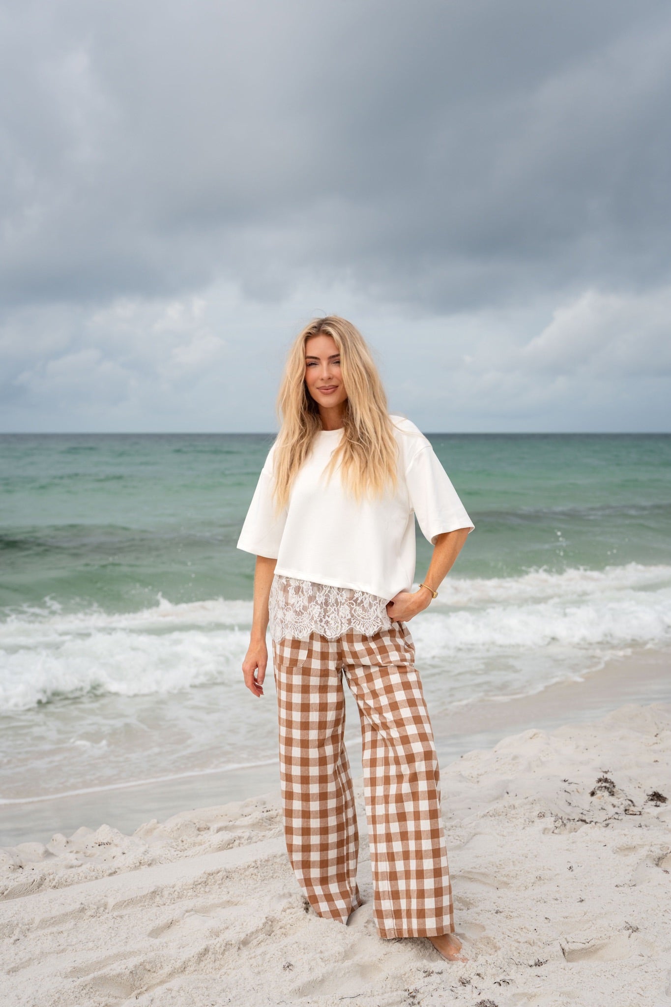 SANDBAR GINGHAM PANT