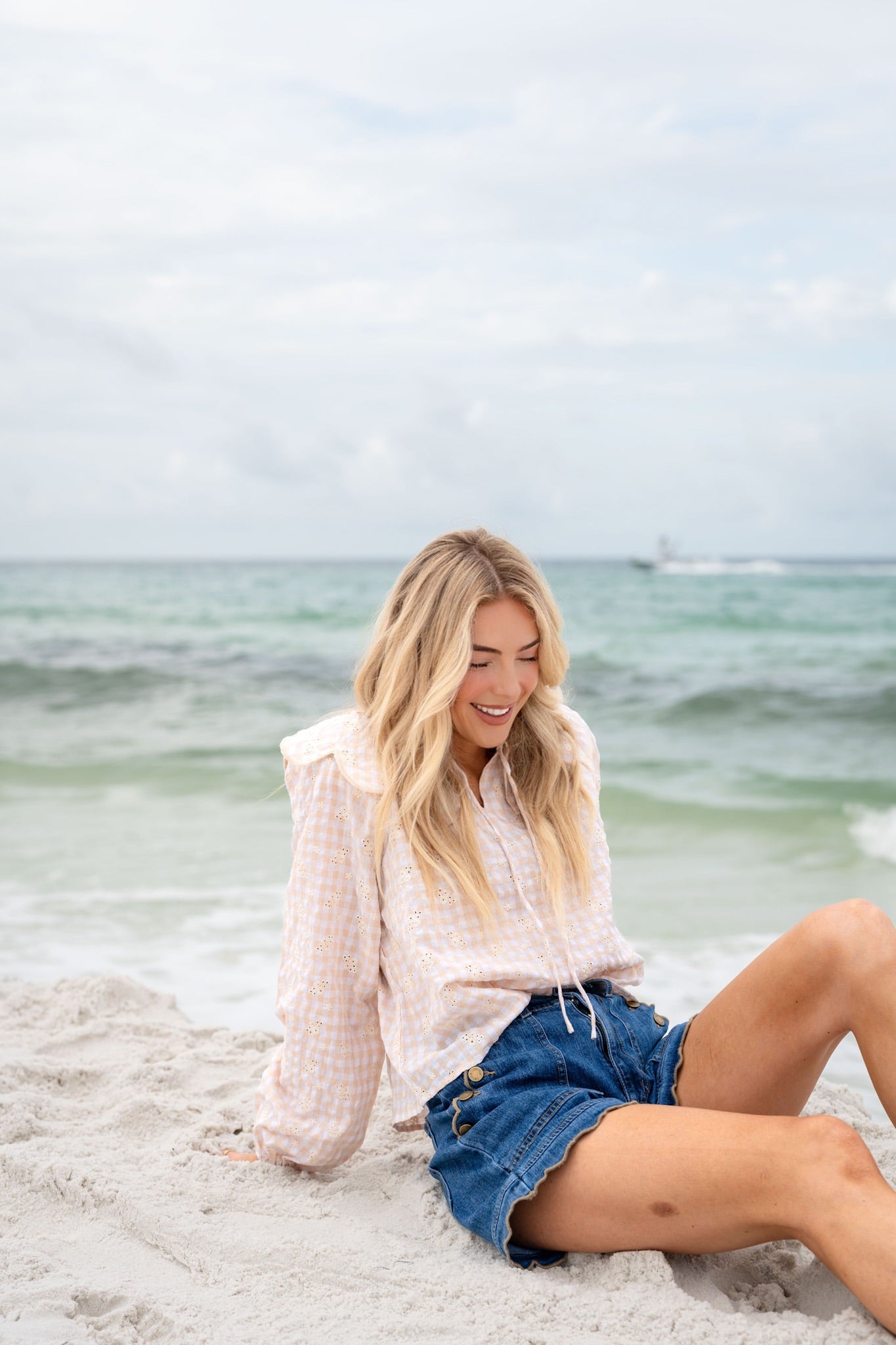 SHELL COTTAGE BLOUSE
