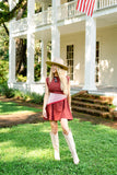CRIMSON DRESS