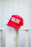 SCARLET WAVE TRUCKER HAT