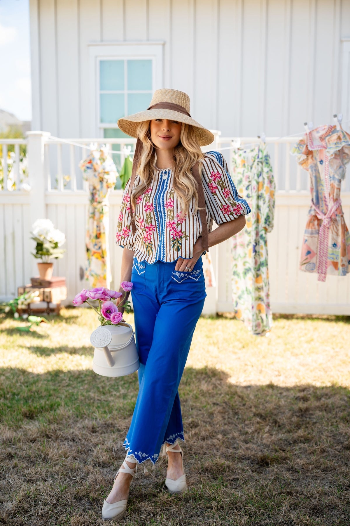 THE BLUE PROPER PANTS