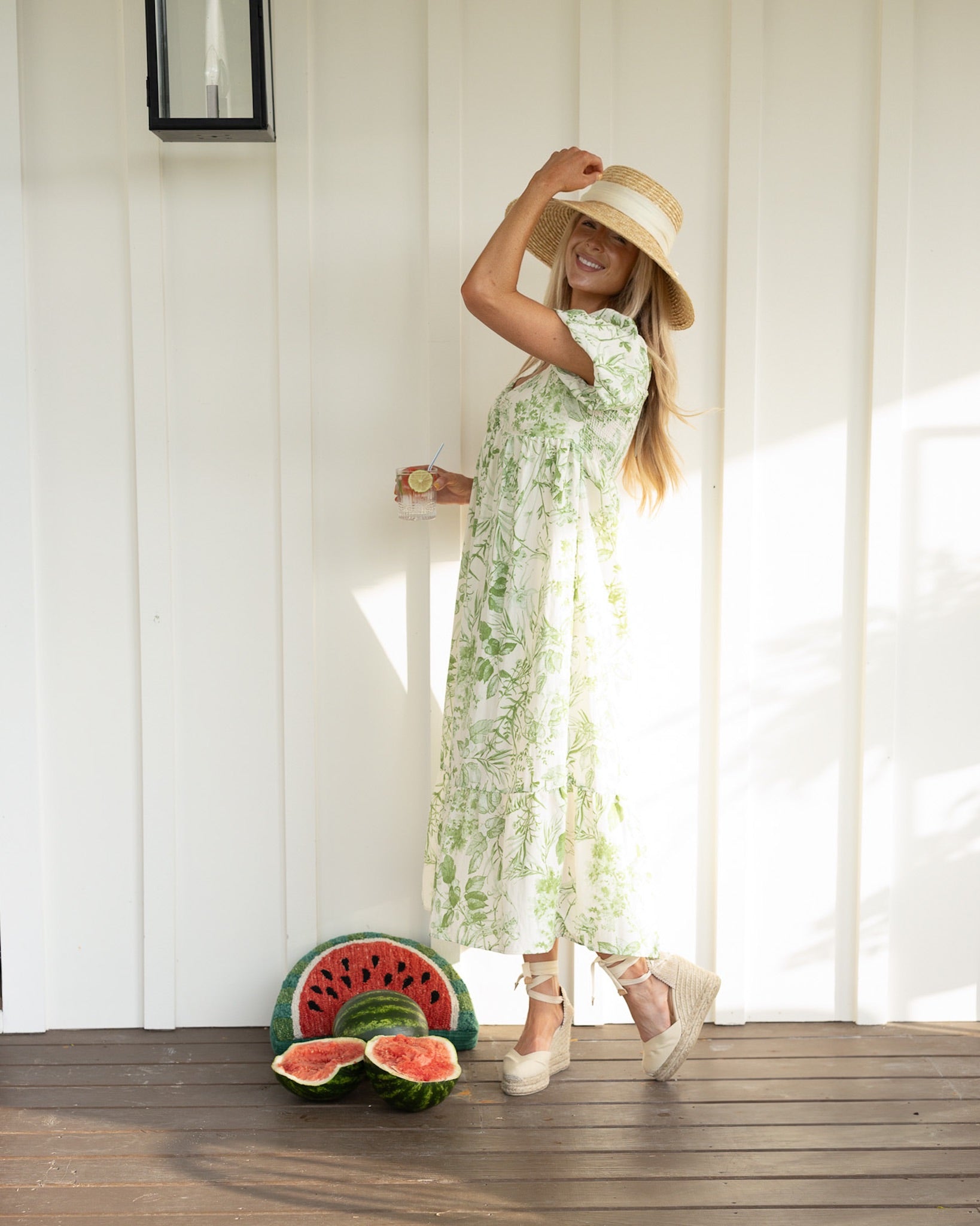 WATERMELON SPRITZ DRESS