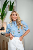 SEA BLOOM BLOUSE