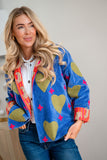 HEART AND CROSS REVERSIBLE JACKET