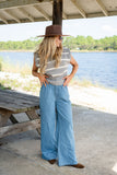 GRAY CAPPER TOP