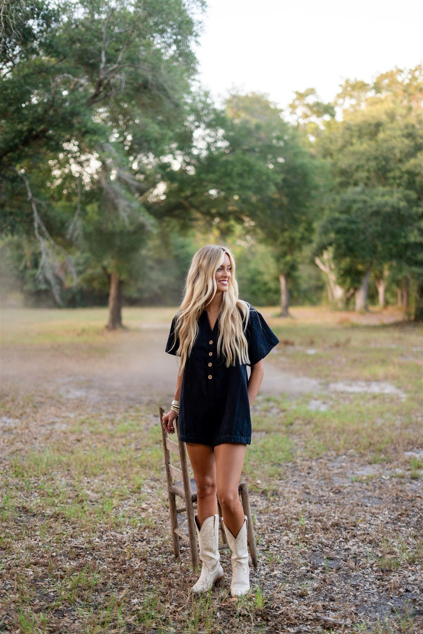 SABLE ROMPER DRESS