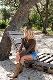 FAYE FLARE KNIT TOP