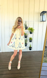 YELLOW DAISY DRESS (RESTOCK SHIPPING TIME 2 WEEKS)