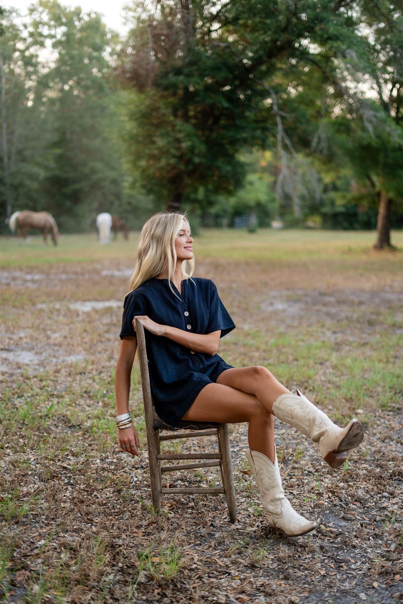 SABLE ROMPER DRESS