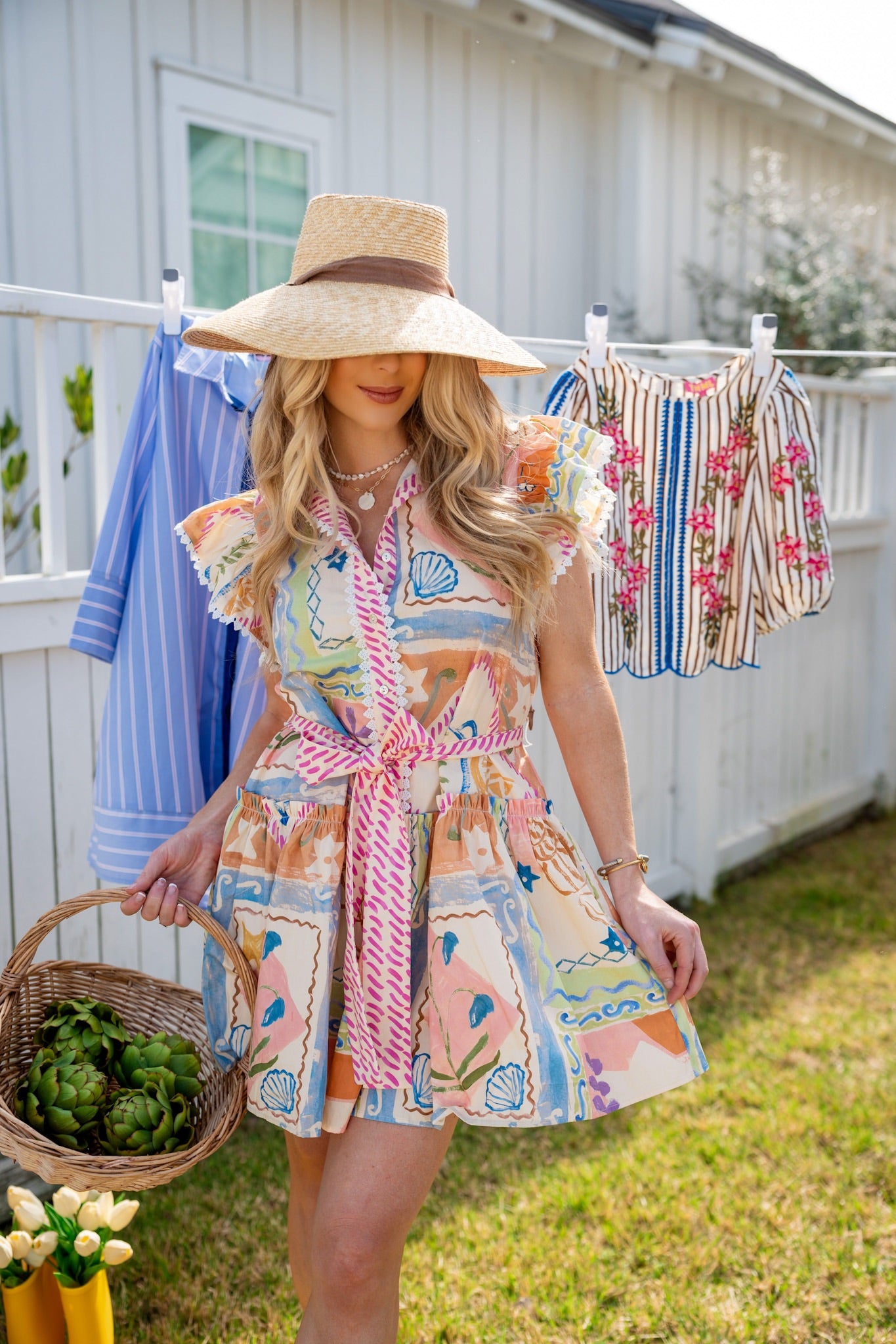 THE SEASIDE STORY DRESS