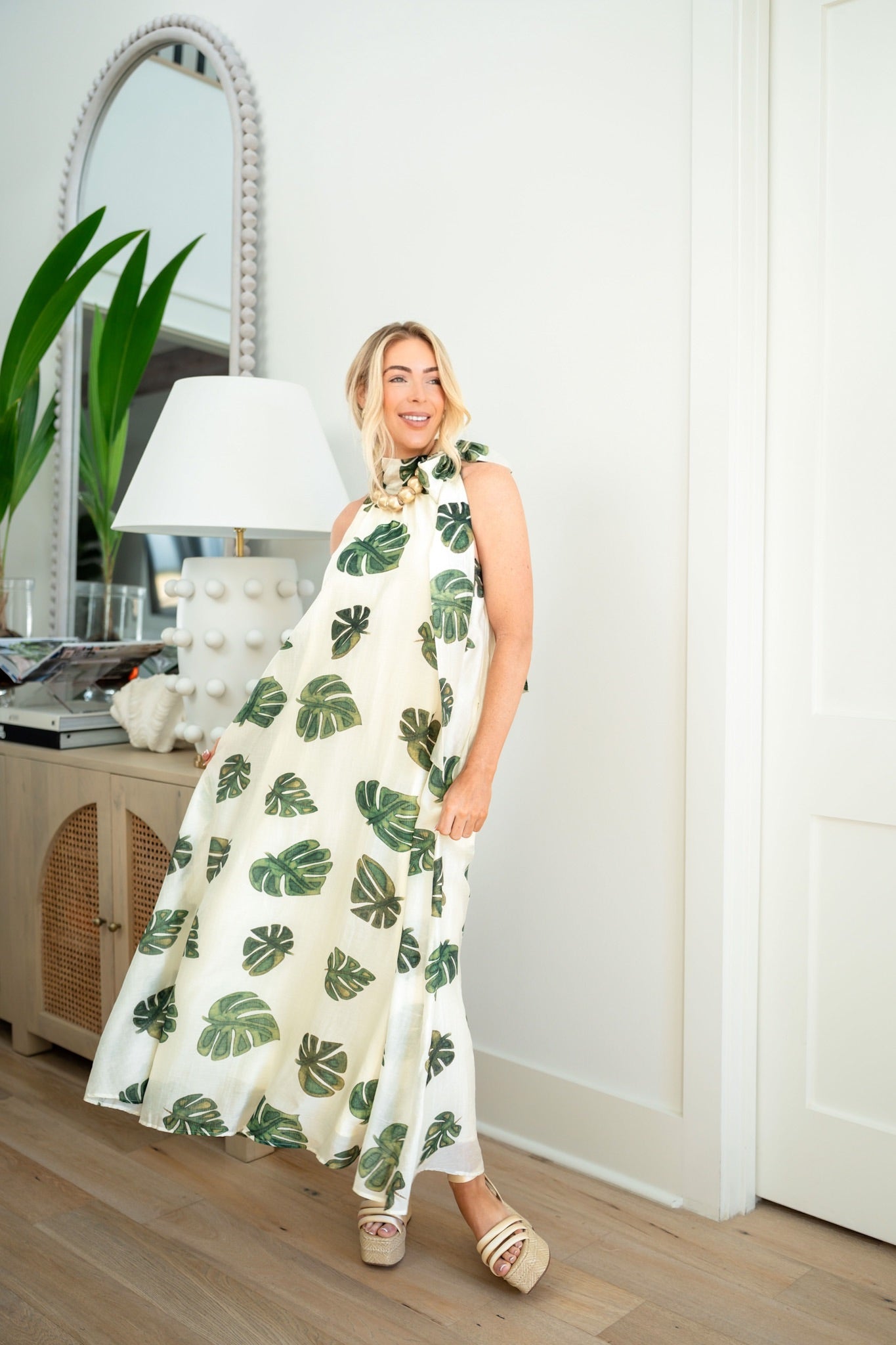 PALM FRAWN DRESS