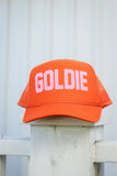 CRIMSON PINK TRUCKER HAT