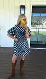 FLOWER DOT DRESS