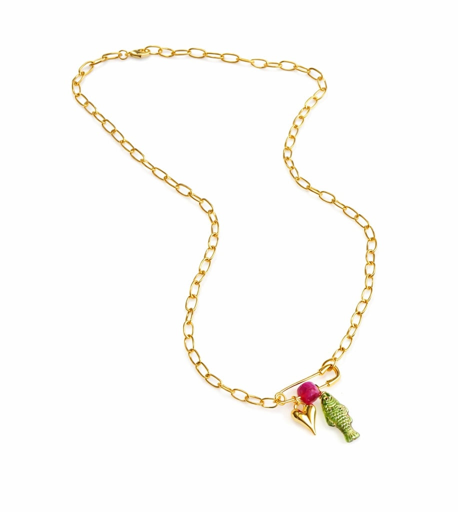 LURE FISH NECKLACE