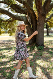 SEPIA GARDEN DRESS
