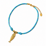 Ocean Voyage Fish Charm Necklace