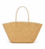 SCALLOPED TOTE