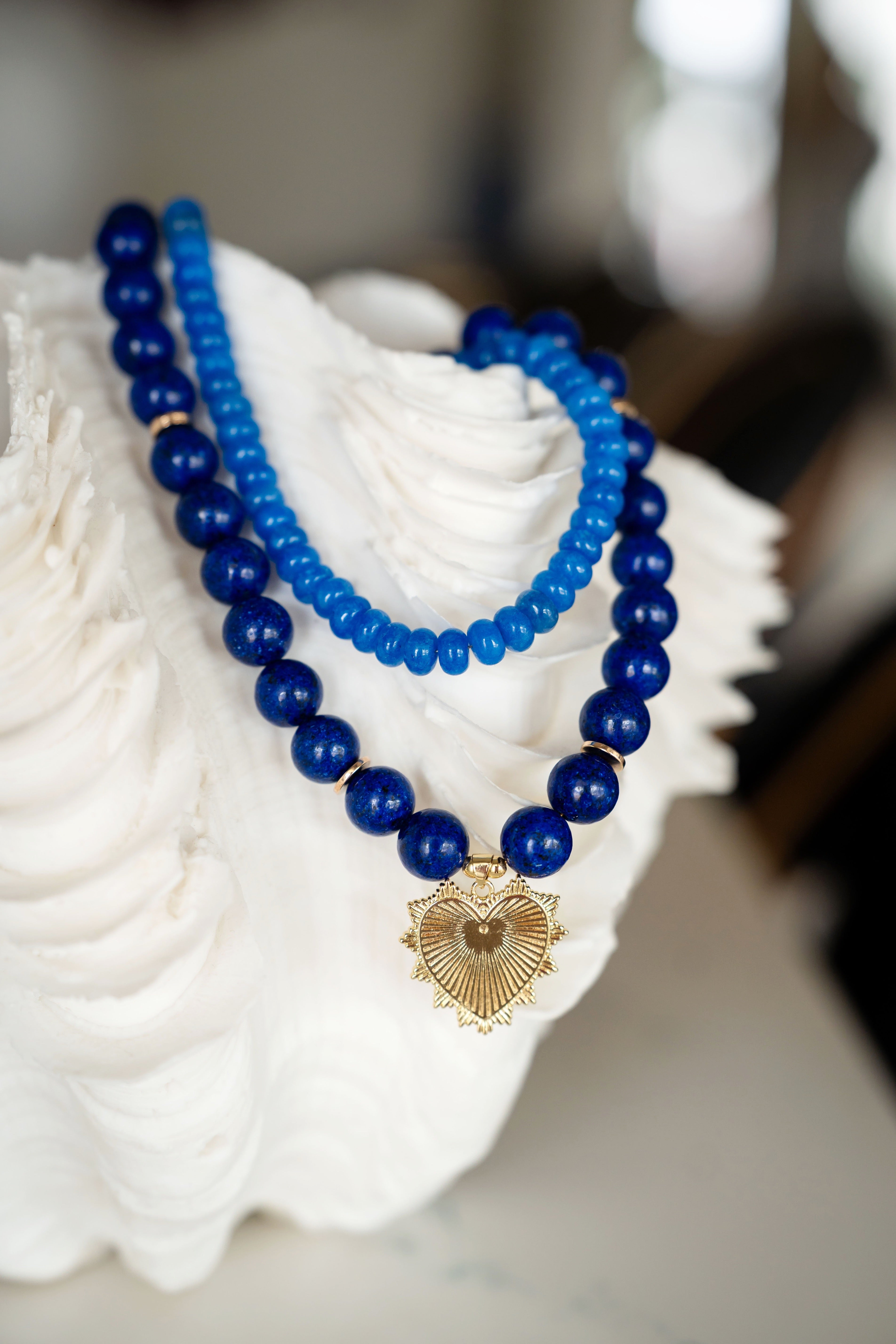 BLEU AMOR NECKLACE