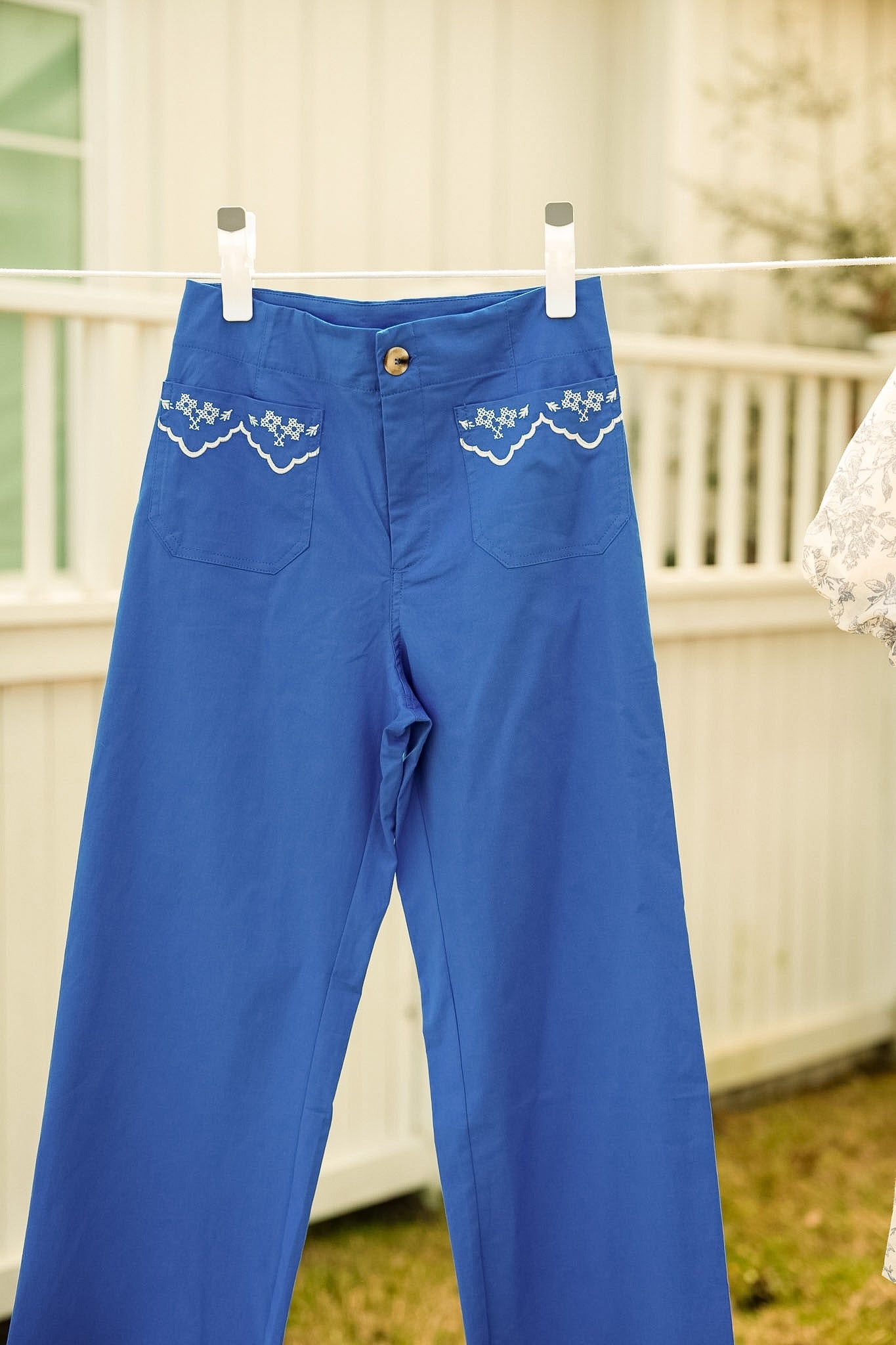 THE BLUE PROPER PANTS