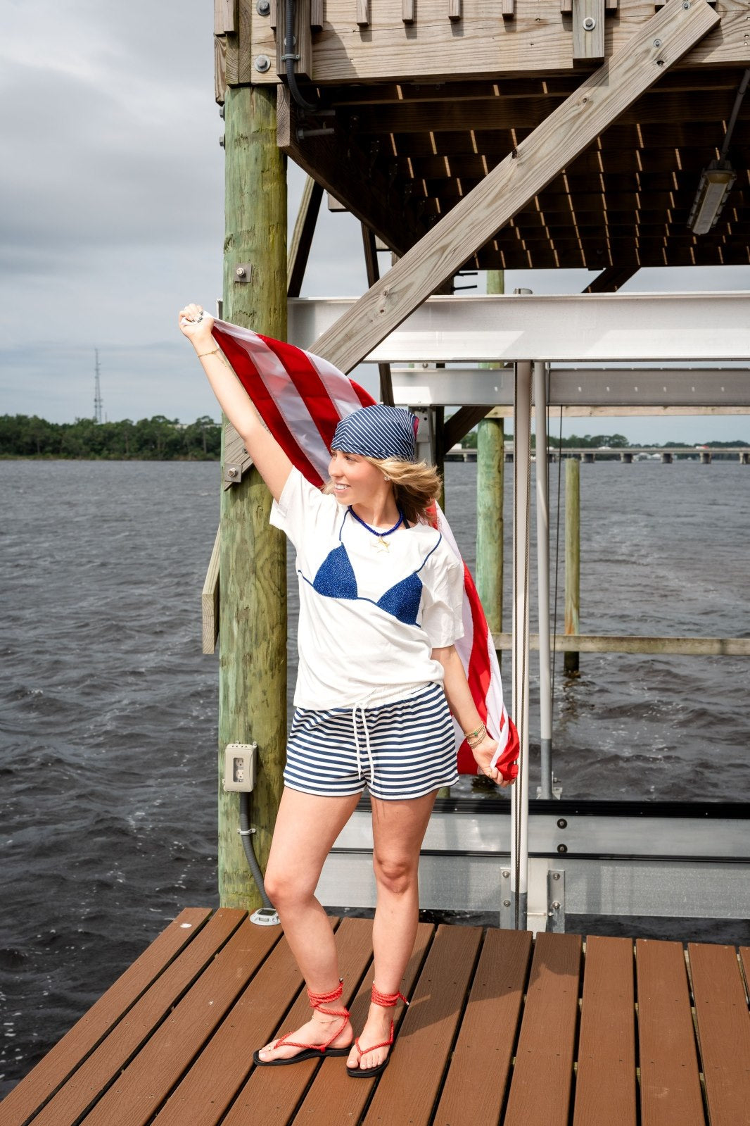 THE LIFEGUARD TEE - BLUE ⭐