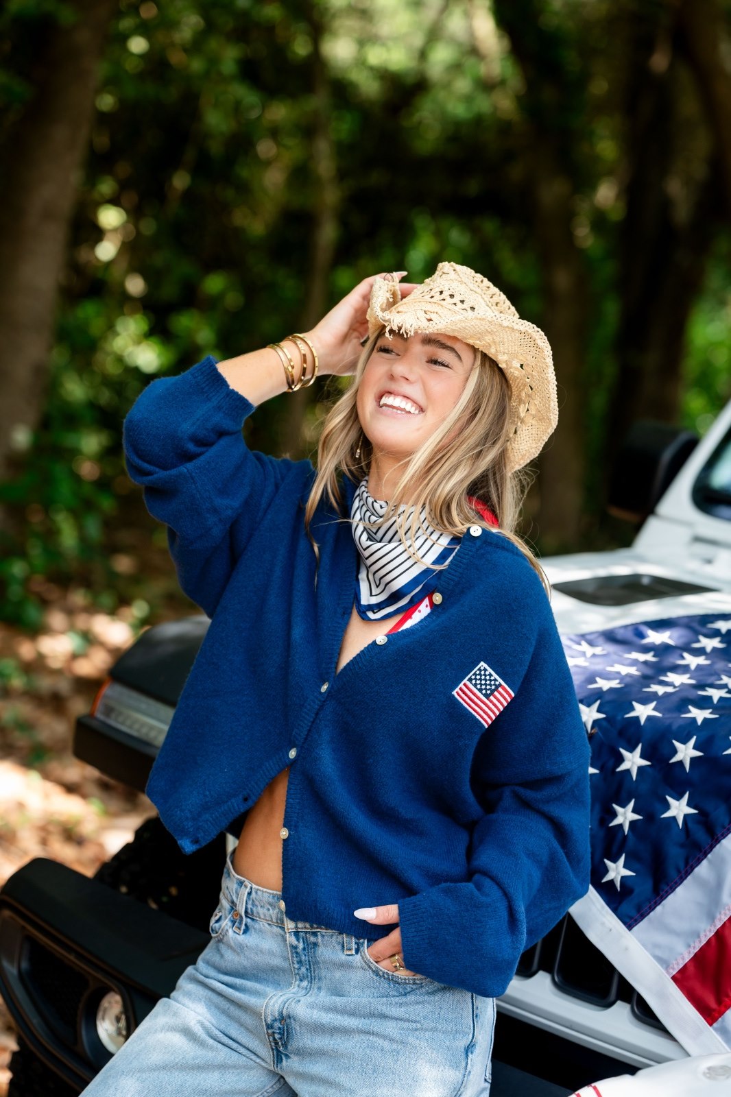 THE OLD GLORY CARDIGAN