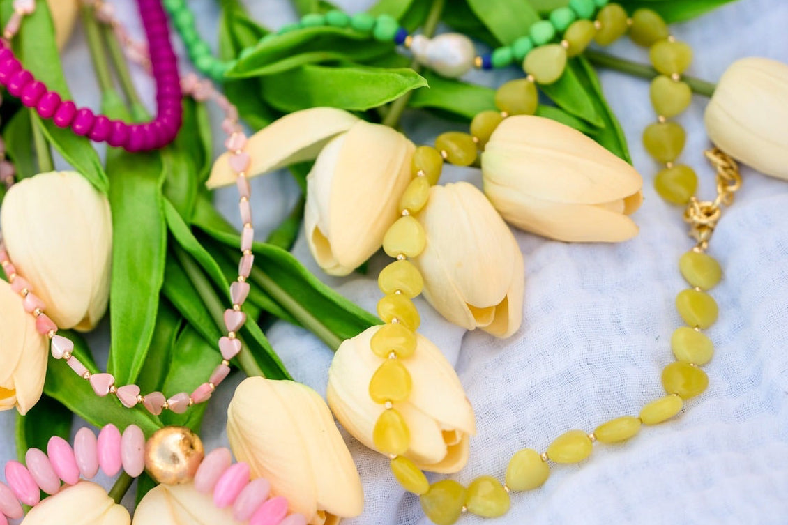 JADE HEART NECKLACE