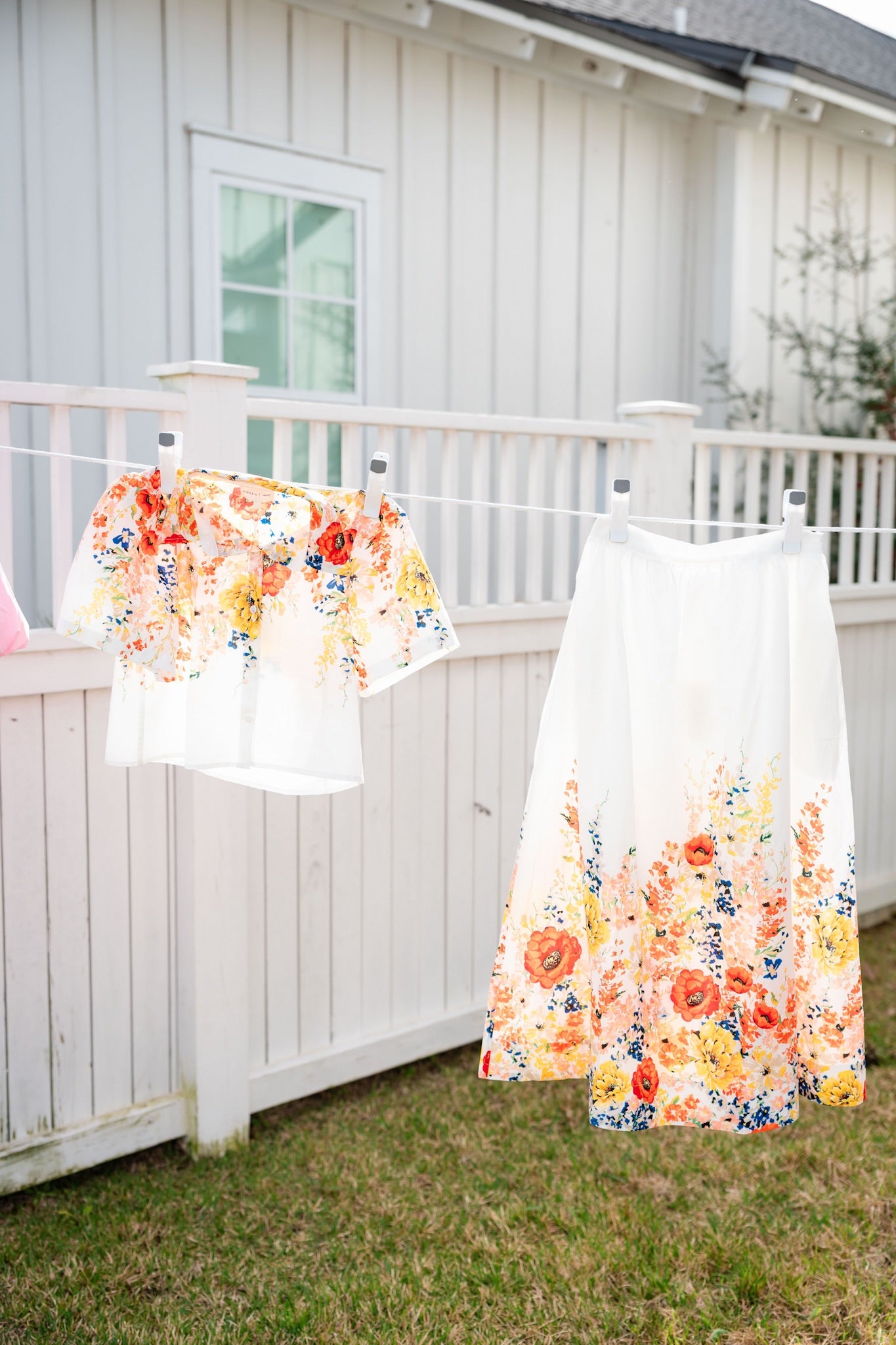 GARDEN BLOOM MIDI SKIRT