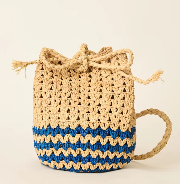 THE BOAT TOTE - BLUE