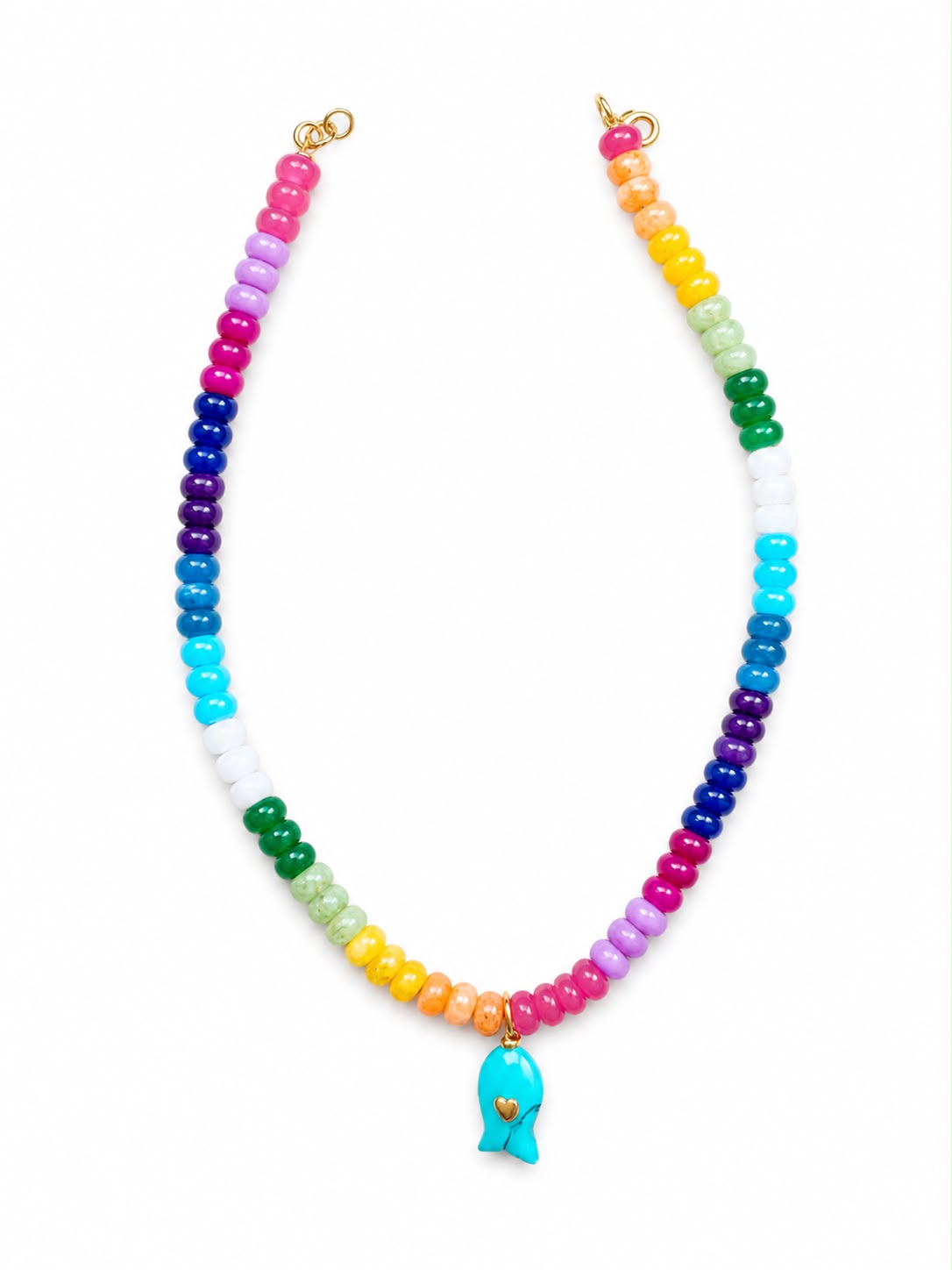 RAINBOW REEF CHARM NECKLACE