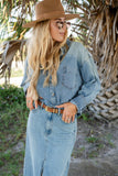 SALTWATER DENIM SKIRT