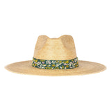 PARADISE FLORAL PALM HAT
