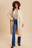 FELTED TRENCH COAT