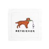 GOLDEN RETRIEVER COCKTAIL NAPKIN