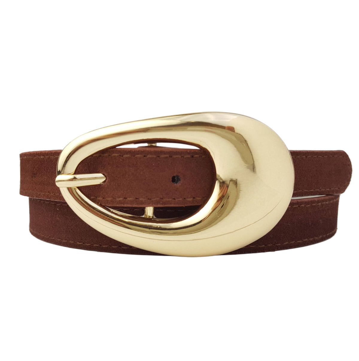SUEDE GOLD BELT