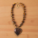 TORTOISE HEART NECKLACE