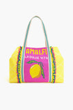 AMALFI BEADED TOTE