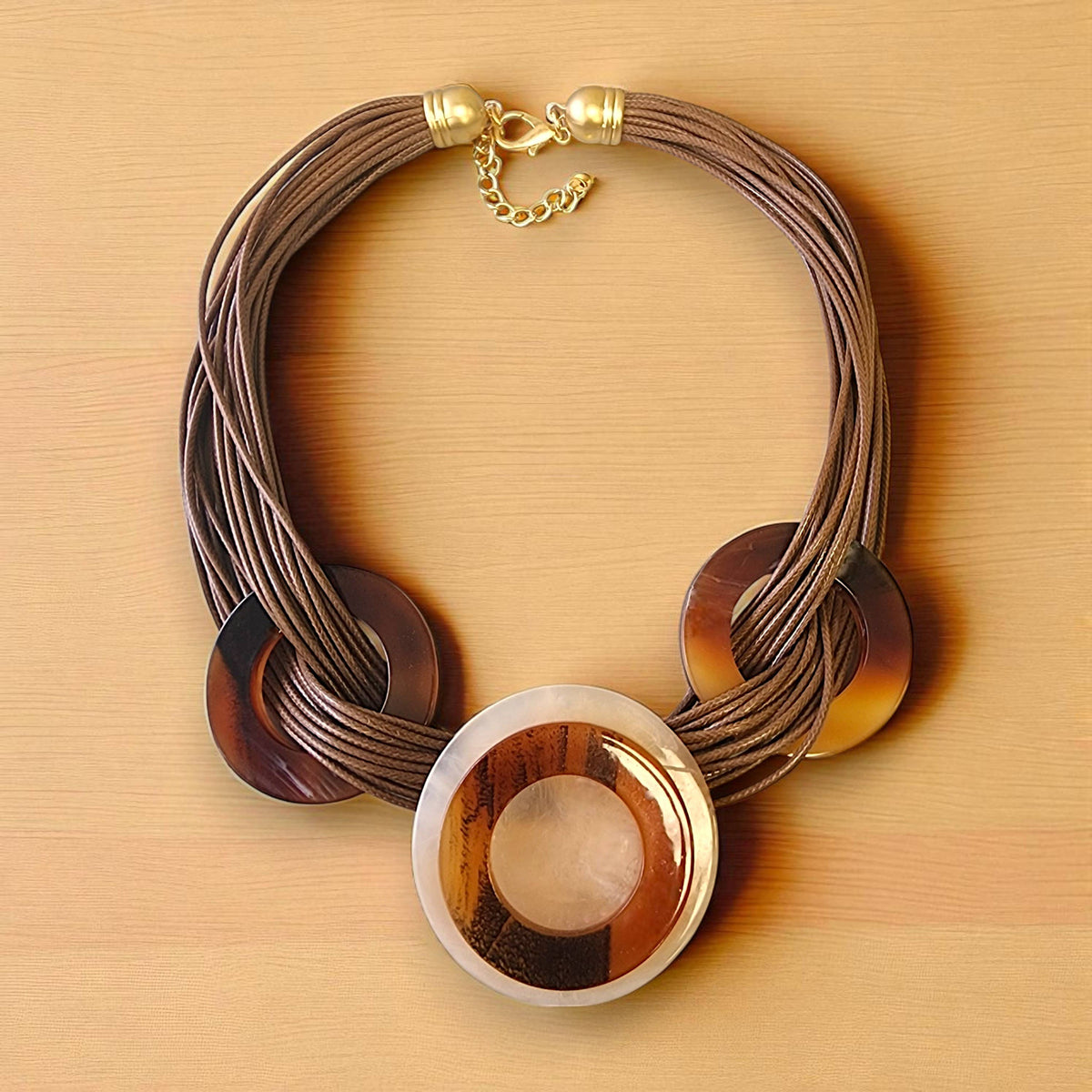 TORTOISE PENDANT NECKLACE
